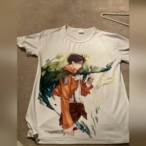 Levi Attack On Titan Graphic T-shirt Super Soft